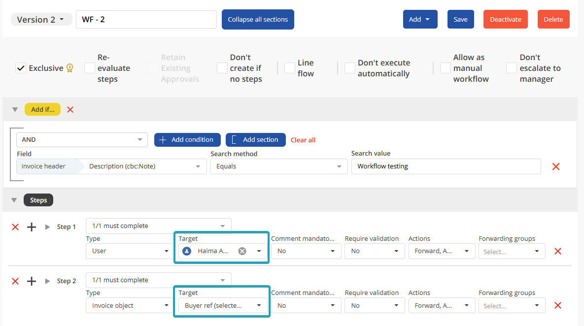 Workflow Escalation Example