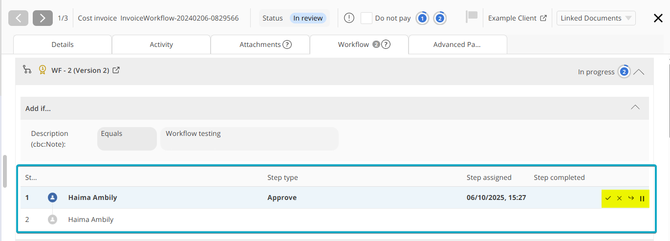 Escalation to Manager Example